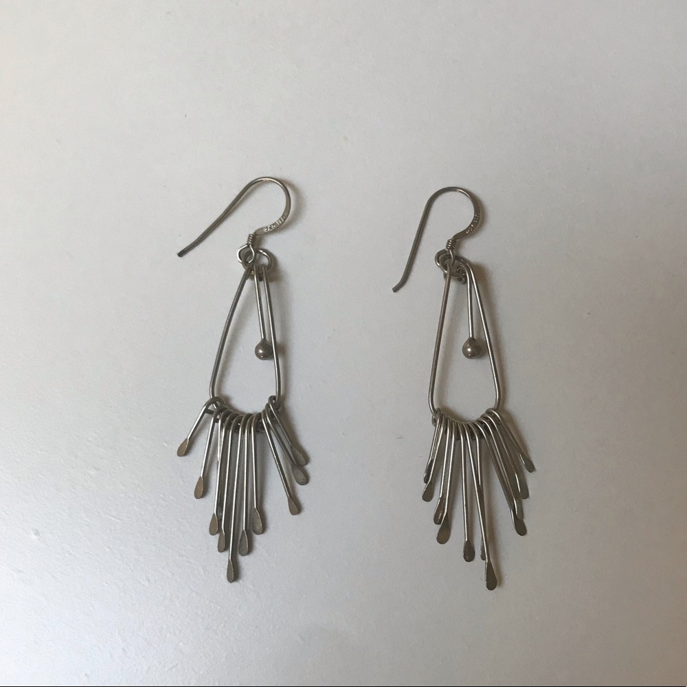 925 Silver Statement Earrings